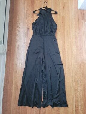 Black Wide-Leg Jumpsuit (Accepting Offers)